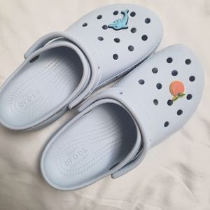 Crocs WOMEN'S CLASSIC PLATFORM CLOG - women's 8 baby blue 💙